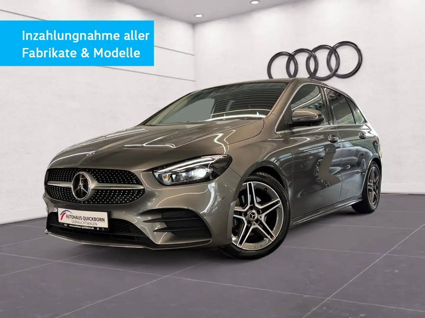 Mercedes-Benz B 180 AMG Line STHZG BURMESTER MULTIBEAM 360 PARK Grau - 2
