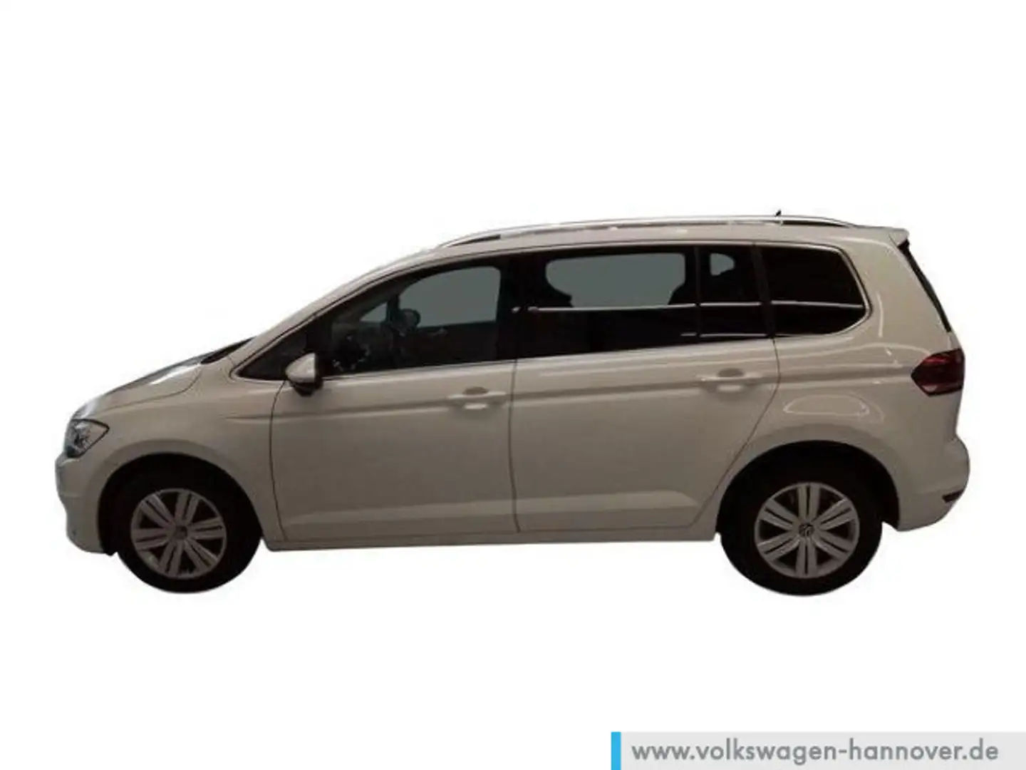 Volkswagen Touran 2.0 TDI DSG Highline Navi Pano AHK LED AC Weiß - 2