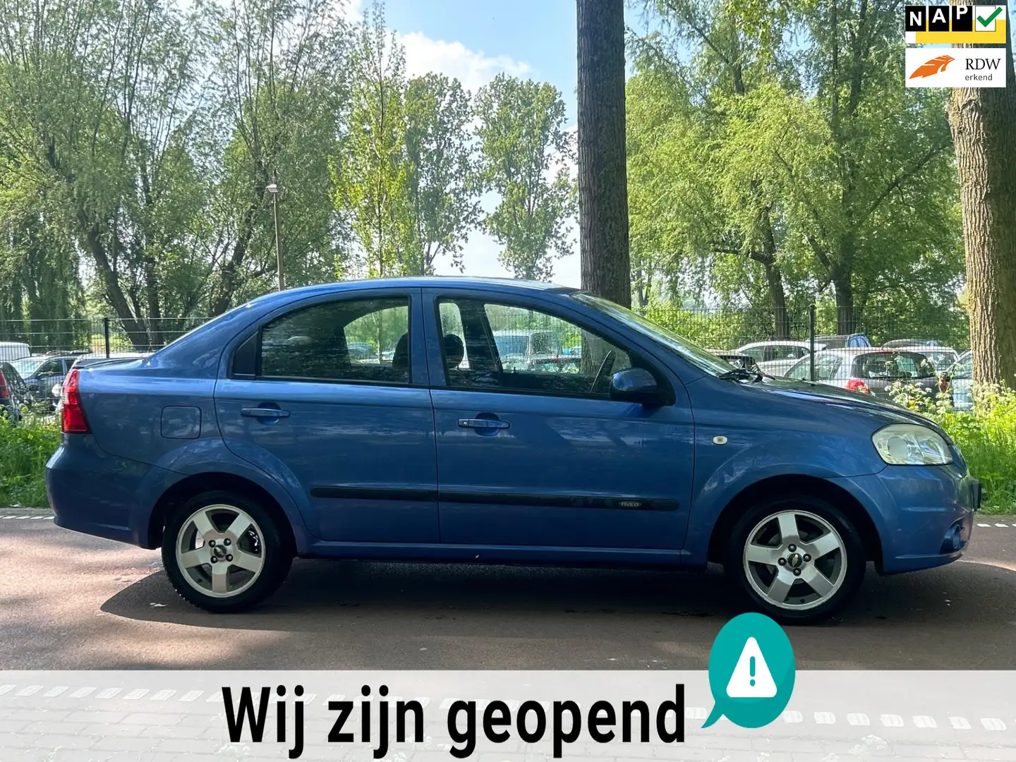 Chevrolet Aveo 1.4-16V Class CLIMA!APK!KOOPJE! Kék - 1