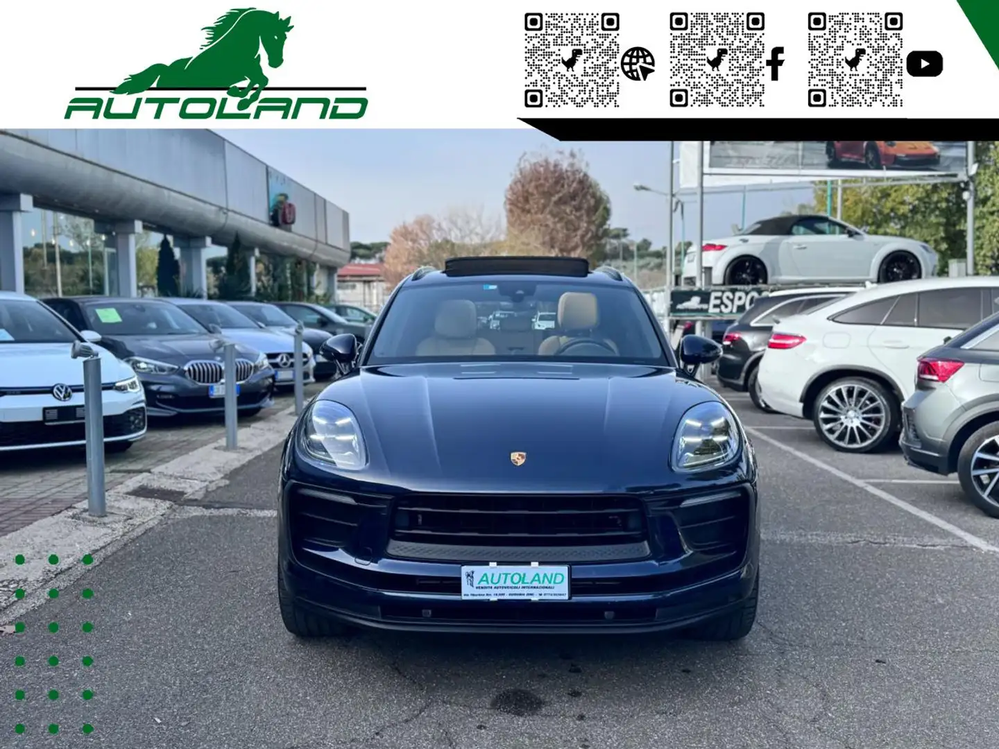 Porsche Macan 2.0 Full Optional Tetto Panoramico BOSE 265CV Bleu - 2