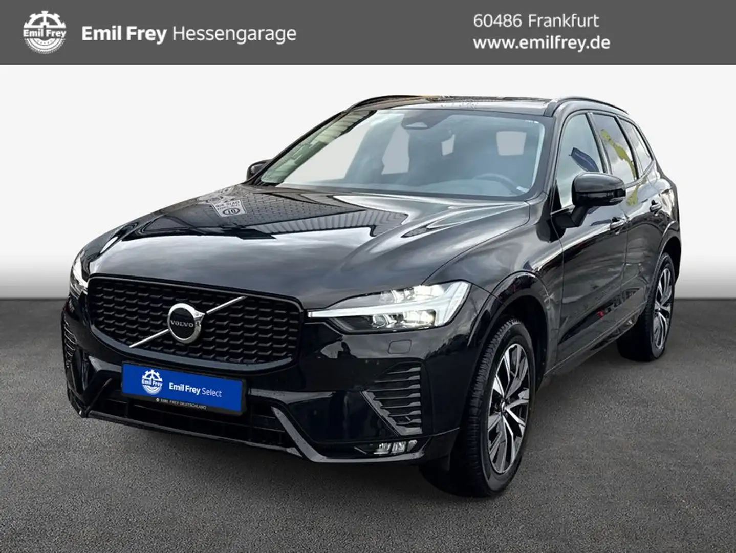 Volvo XC60 XC60 B4 Plus-Dark Aut Glasd Leder PilotAssist BLIS Zwart - 1