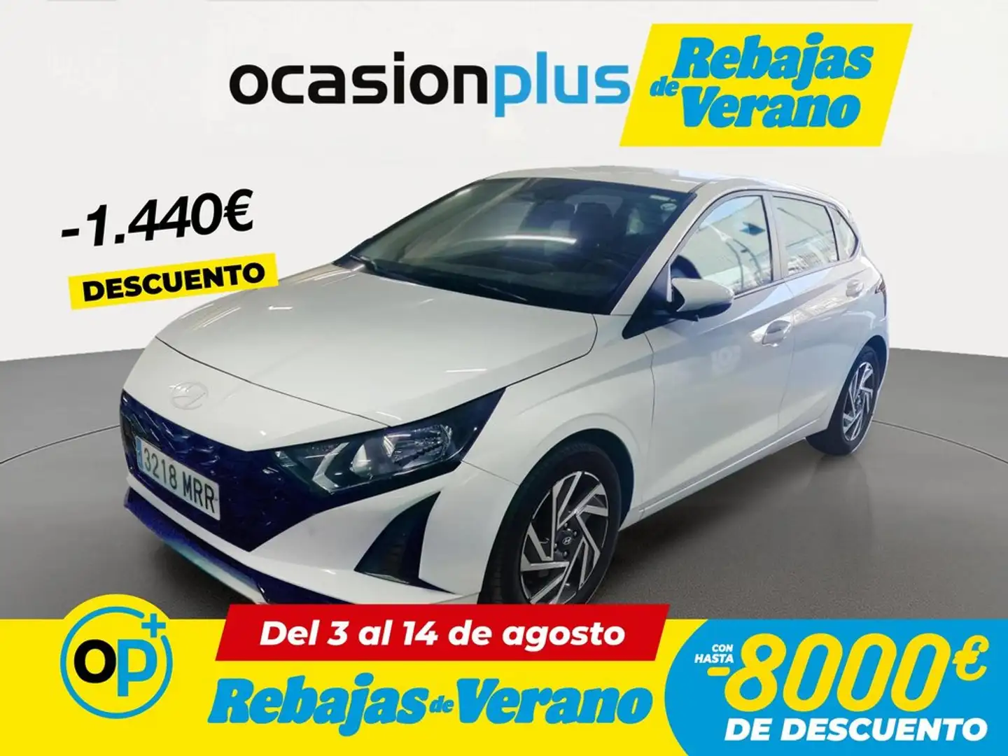 Hyundai i20 1.0 TGDI Klass 100 Blanco - 1