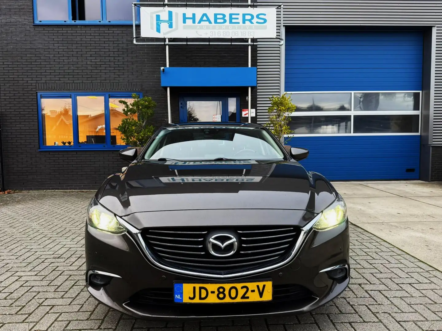 Mazda 6 2.2D SkyActiv-D 150 Skylease GT 150PK|Navi|Xenon|L Brun - 2