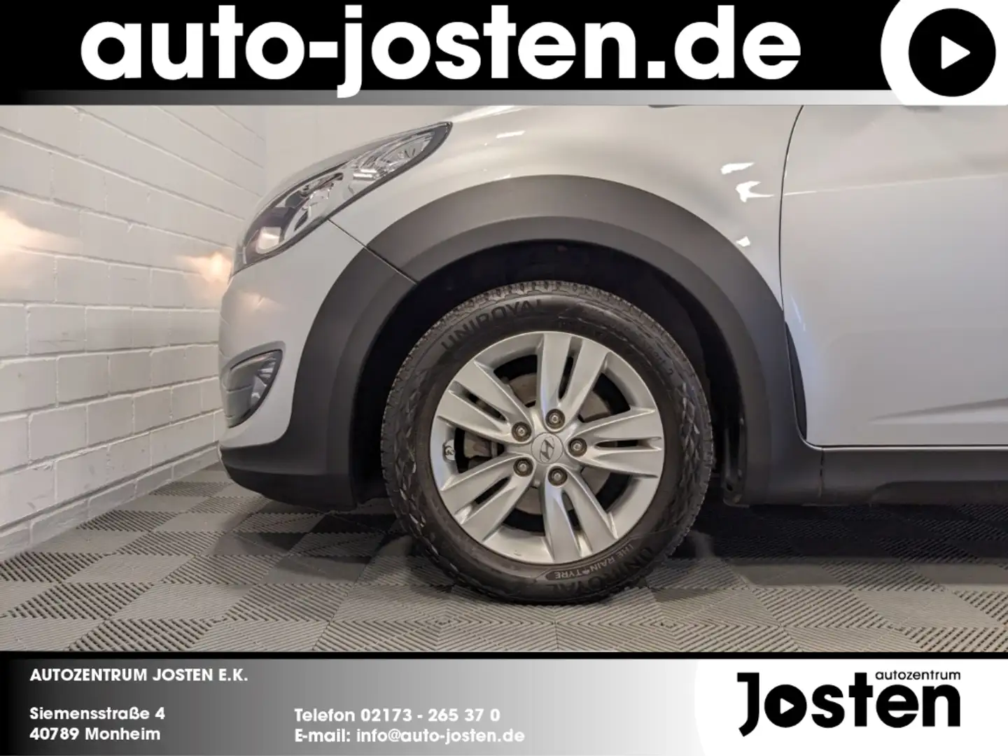 Hyundai iX20 Cross 1.6 KLIMA AUDIO CD BLUETOOTH Silber - 2