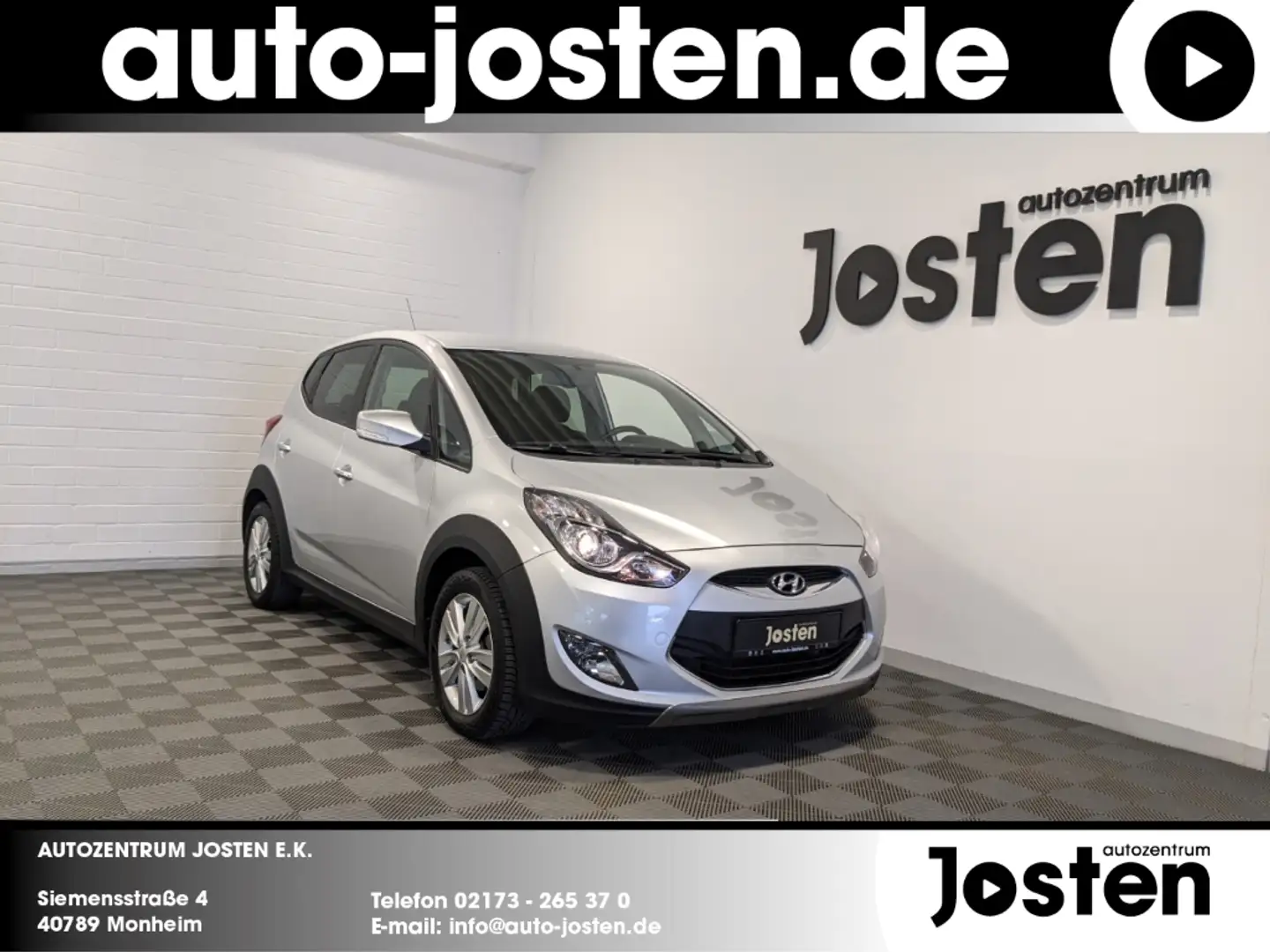 Hyundai iX20 Cross 1.6 KLIMA AUDIO CD BLUETOOTH Silber - 1