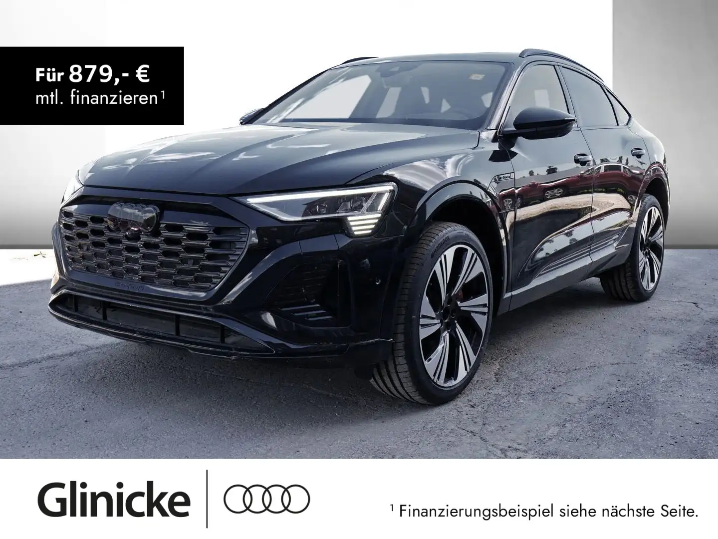 Audi Q8 e-tron Q8 Sportback S line 55 e-tron quattro 300 kW Schwarz - 1