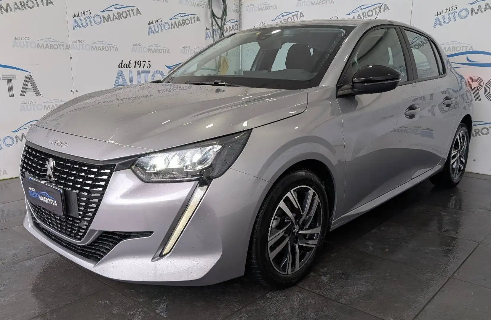 Peugeot 208 1.2 puretech Active Pack s&s 75cv Argento - 1