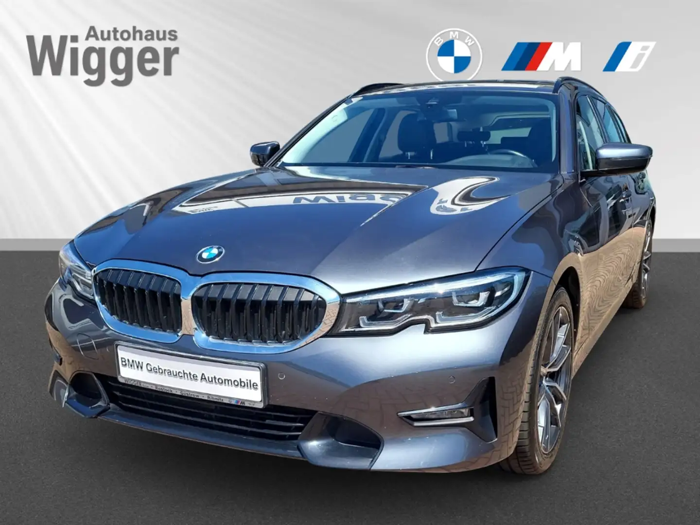 BMW 320 i touring Sport Line/Panorama/Navigation/LED Grau - 1