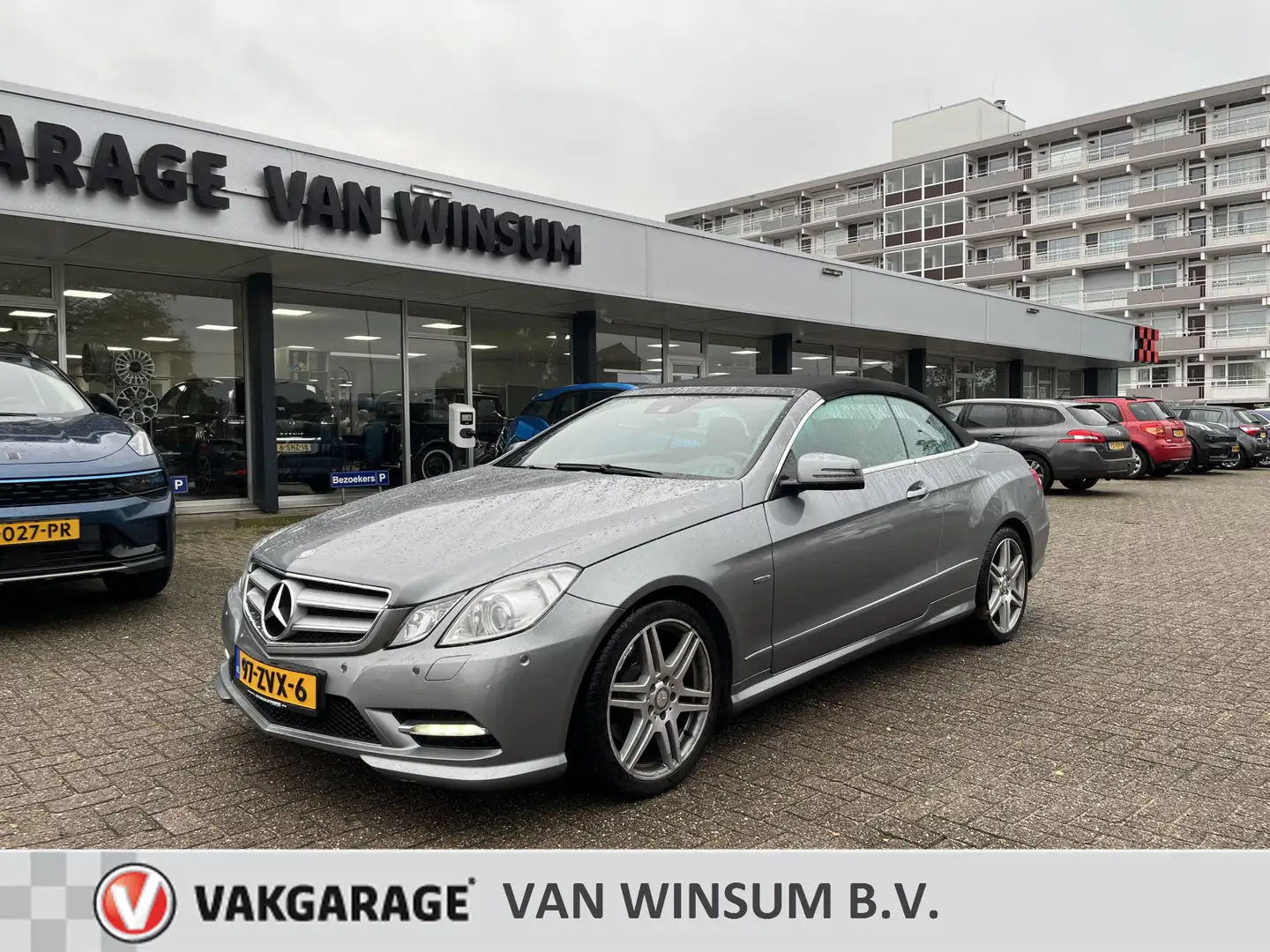 Mercedes-Benz E 200 Cabrio CGI Avantgarde Nap Ned Auto! Gris - 1