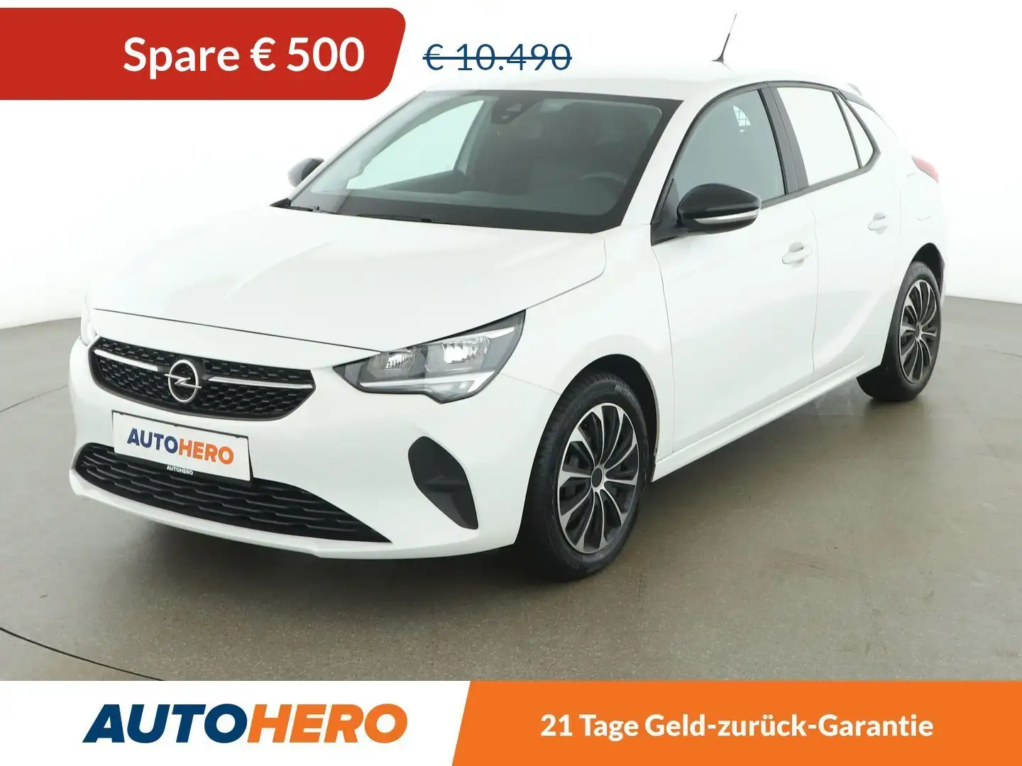 Opel Corsa 1.2 *SPUR*TEMPO*BT*KLIMA* Wit - 1