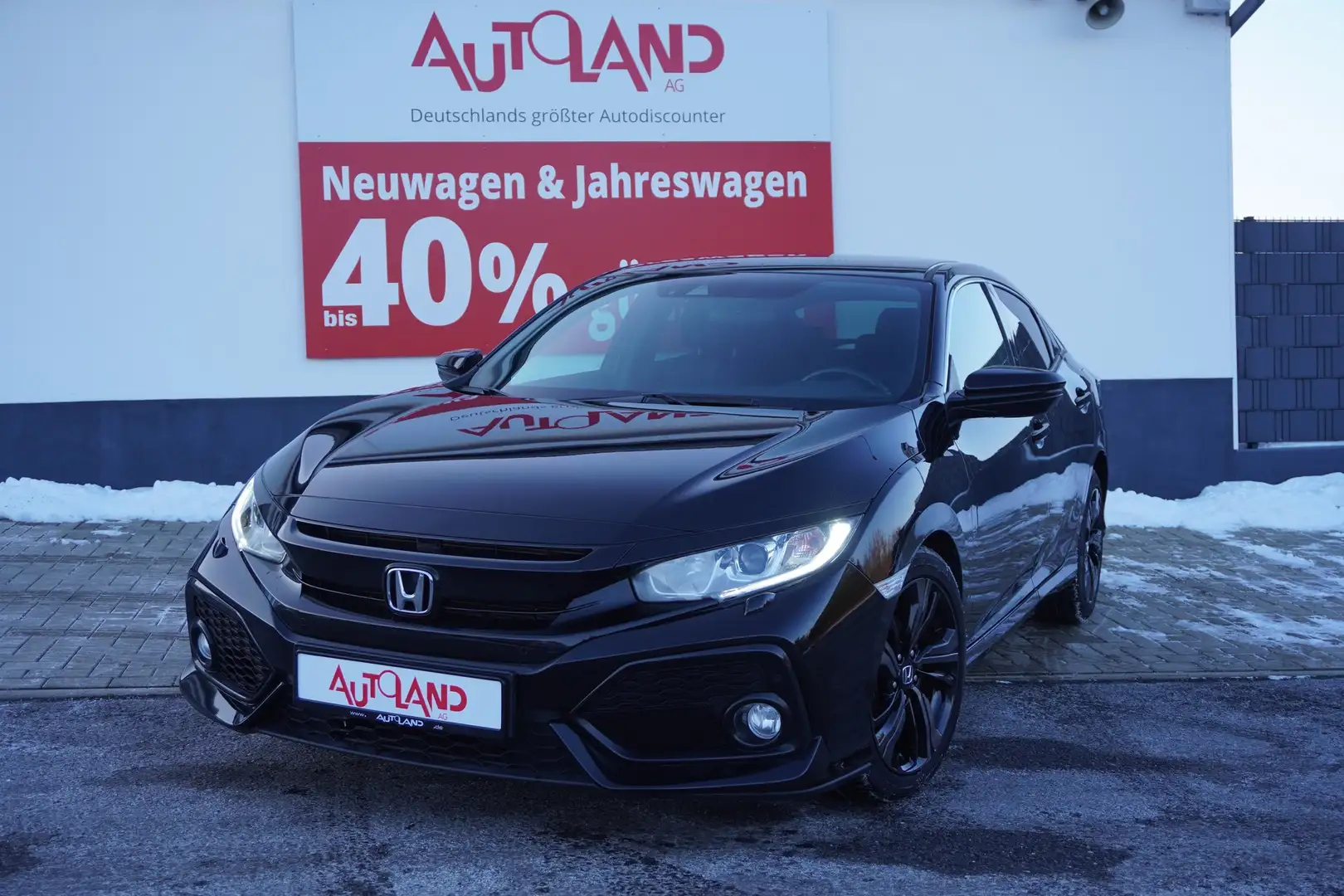 Honda Civic 1.0 Elegance Navi ACC PDC Kamera Bluetooth Schwarz - 2