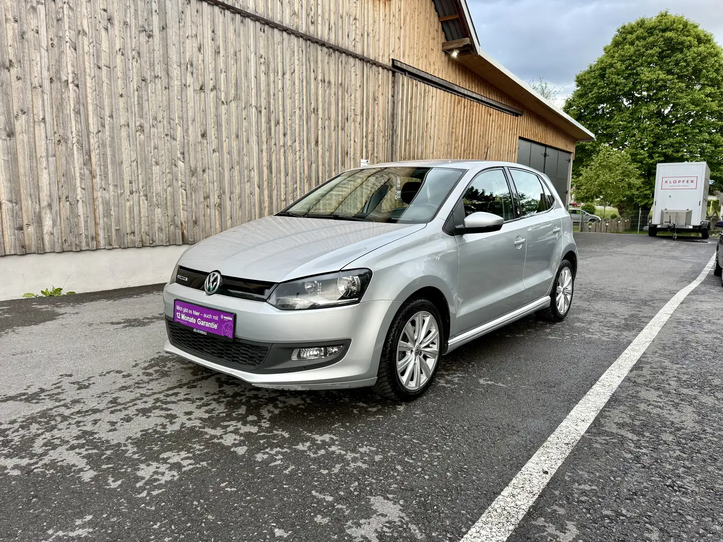 Volkswagen Polo Trendline BlueMotion 1,4 Diesel Silber - 1