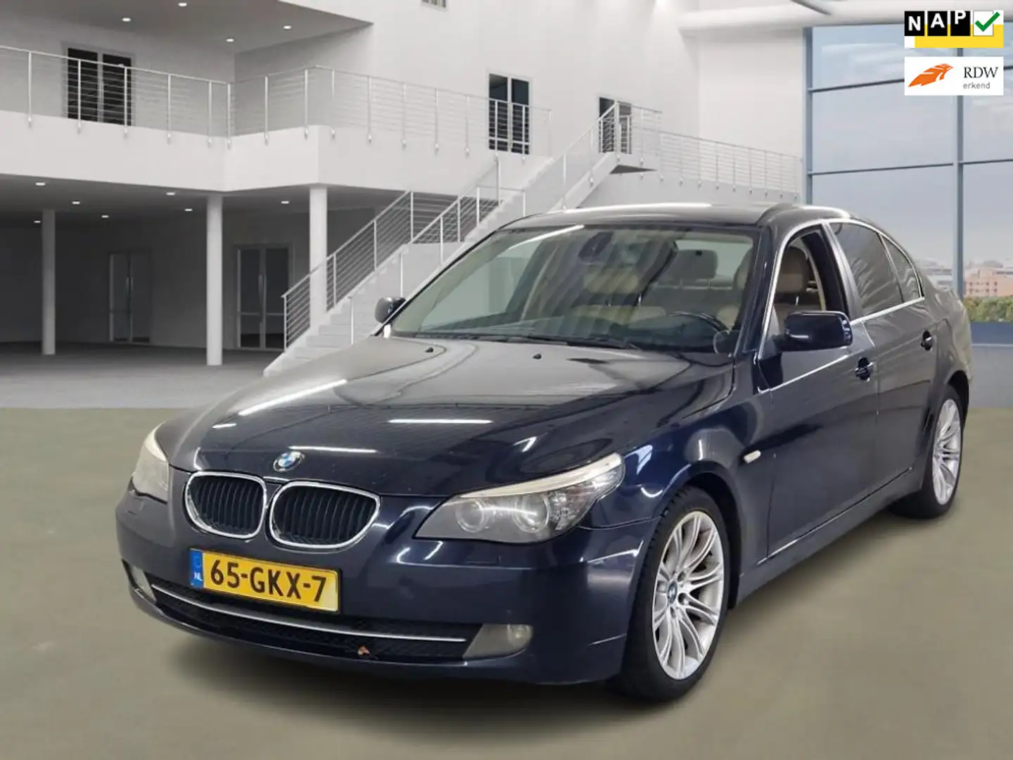 BMW 520 5-serie 520i Corporate Lease Introduction|AUT|XENO Blauw - 1