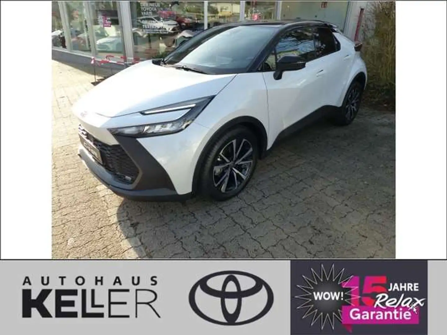 Toyota C-HR 1.8 Hybrid Team Deutschland Weiß - 2