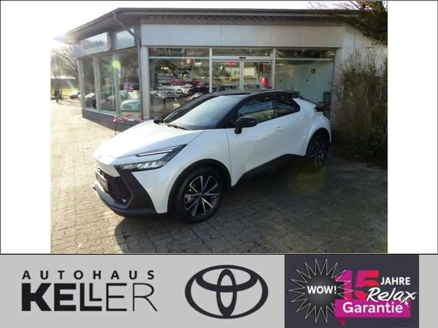 Toyota C-HR 1.8 Hybrid Team Deutschland Weiß - 1