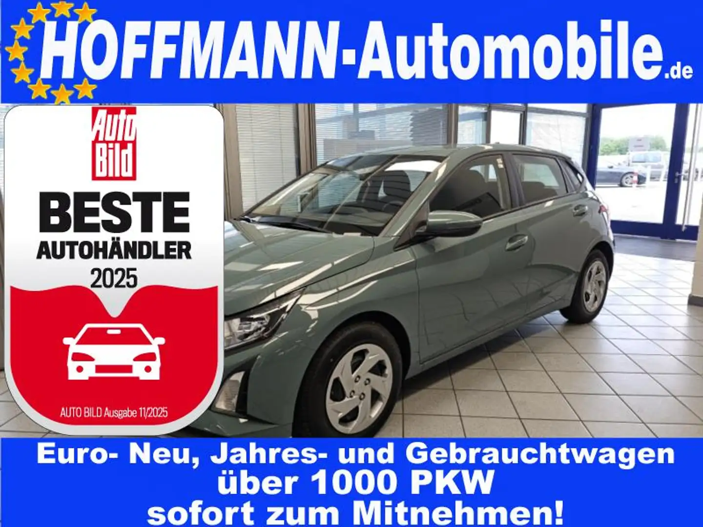 Hyundai i20 Kamera,Tempomat,Klima,Navi Verde - 1