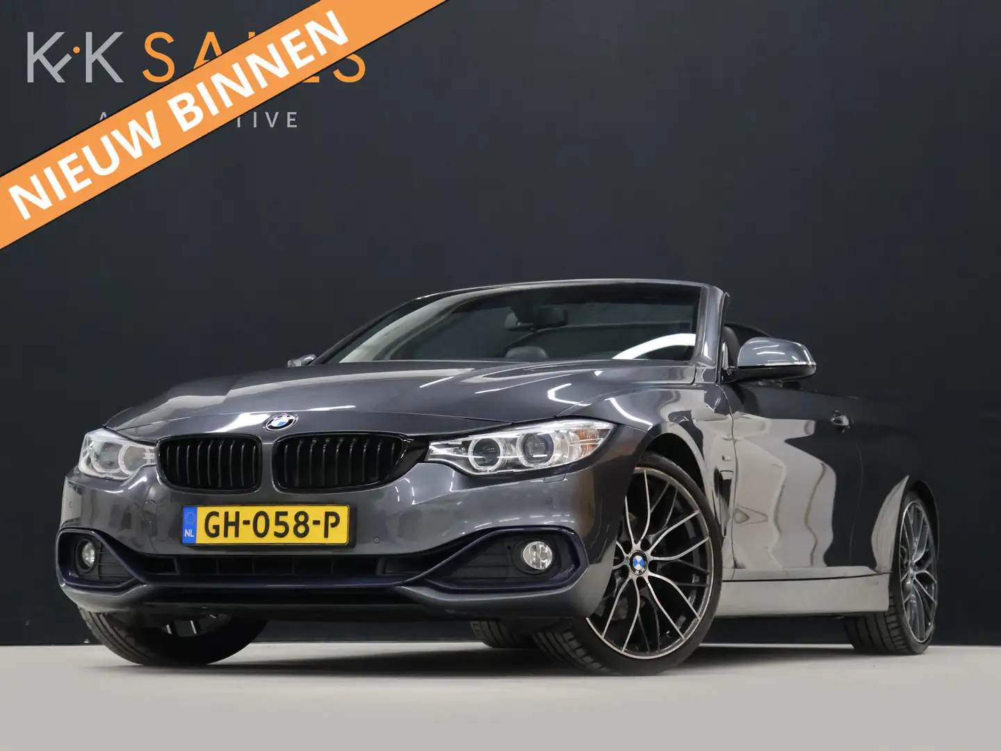 BMW 428 4-serie Cabrio 428i High Executive M Sport [HARMAN Grijs - 1