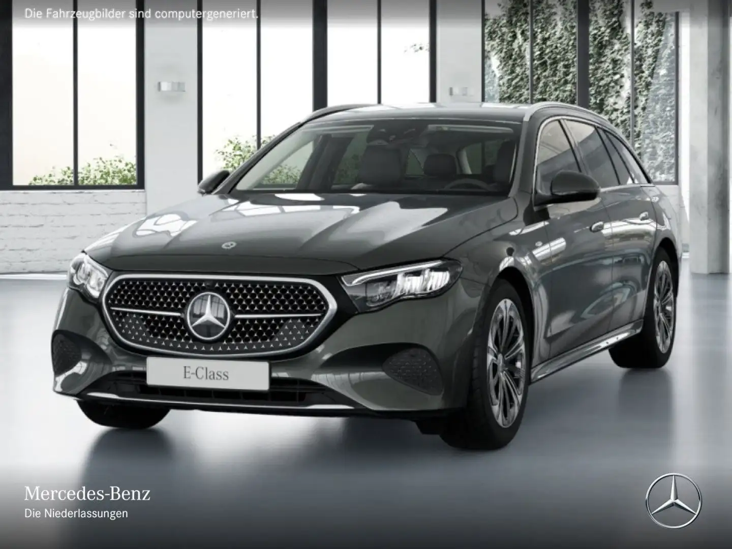 Mercedes-Benz E 300 e T Hybrid Avantgarde Fahrass 360° Distr. 9G Gris - 2