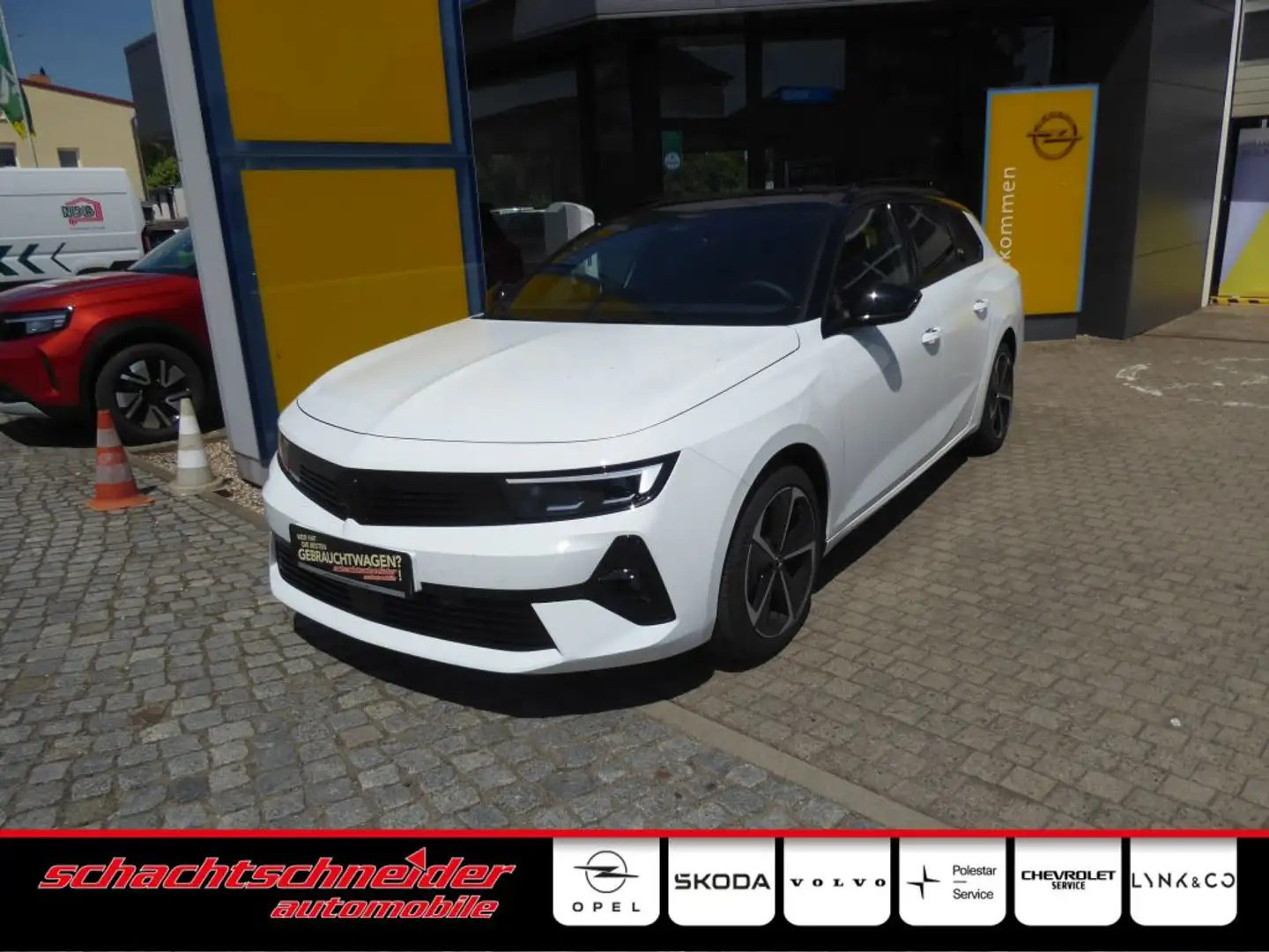 Opel Astra Sports Tourer 1.2 Turbo Automatik GS (L) Blanco - 1