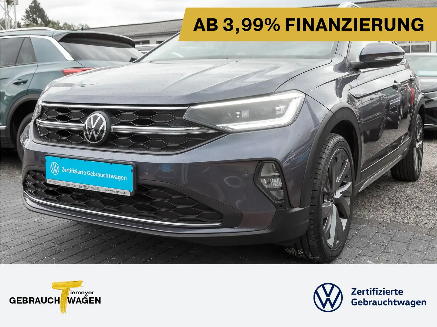 Volkswagen Taigo 1.0 TSI DSG STYLE LED VIRTUAL NAVI L18 AHK Grau - 1