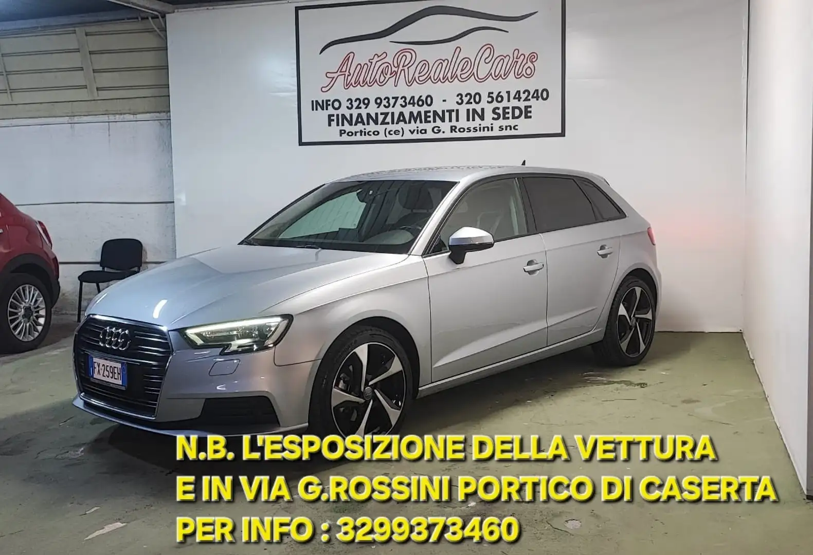 Audi A3 A3 Sportback 30 1.6 tdi Sport 116cv s-tronic Gris - 1