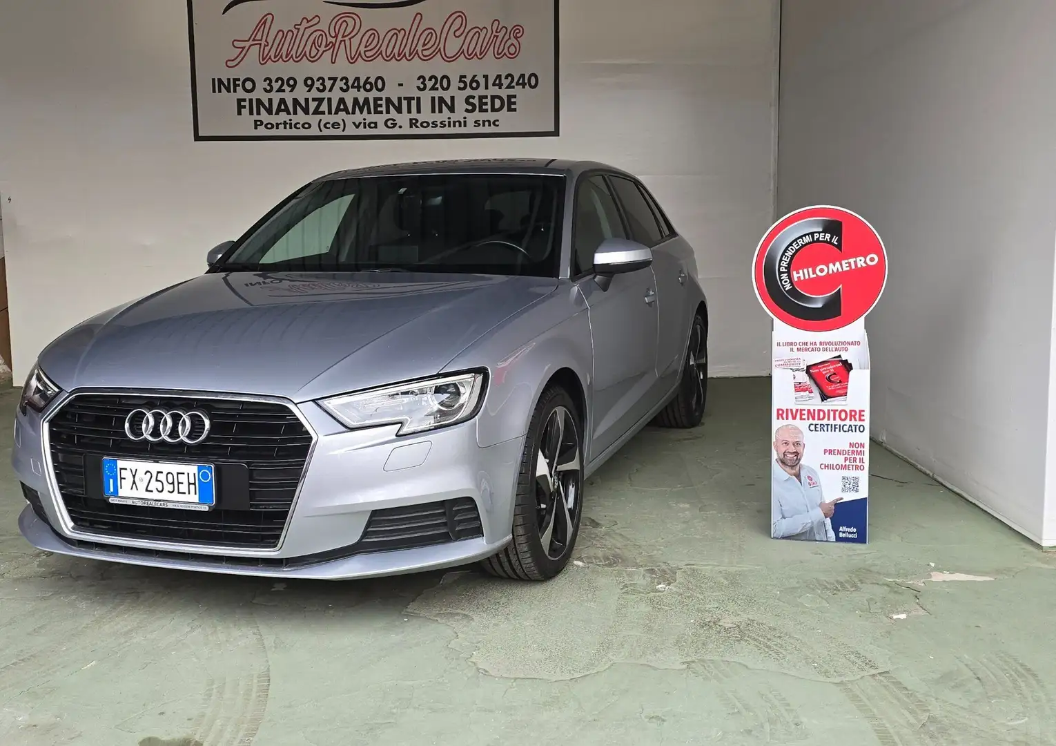 Audi A3 A3 Sportback 30 1.6 tdi Sport 116cv s-tronic Grigio - 1
