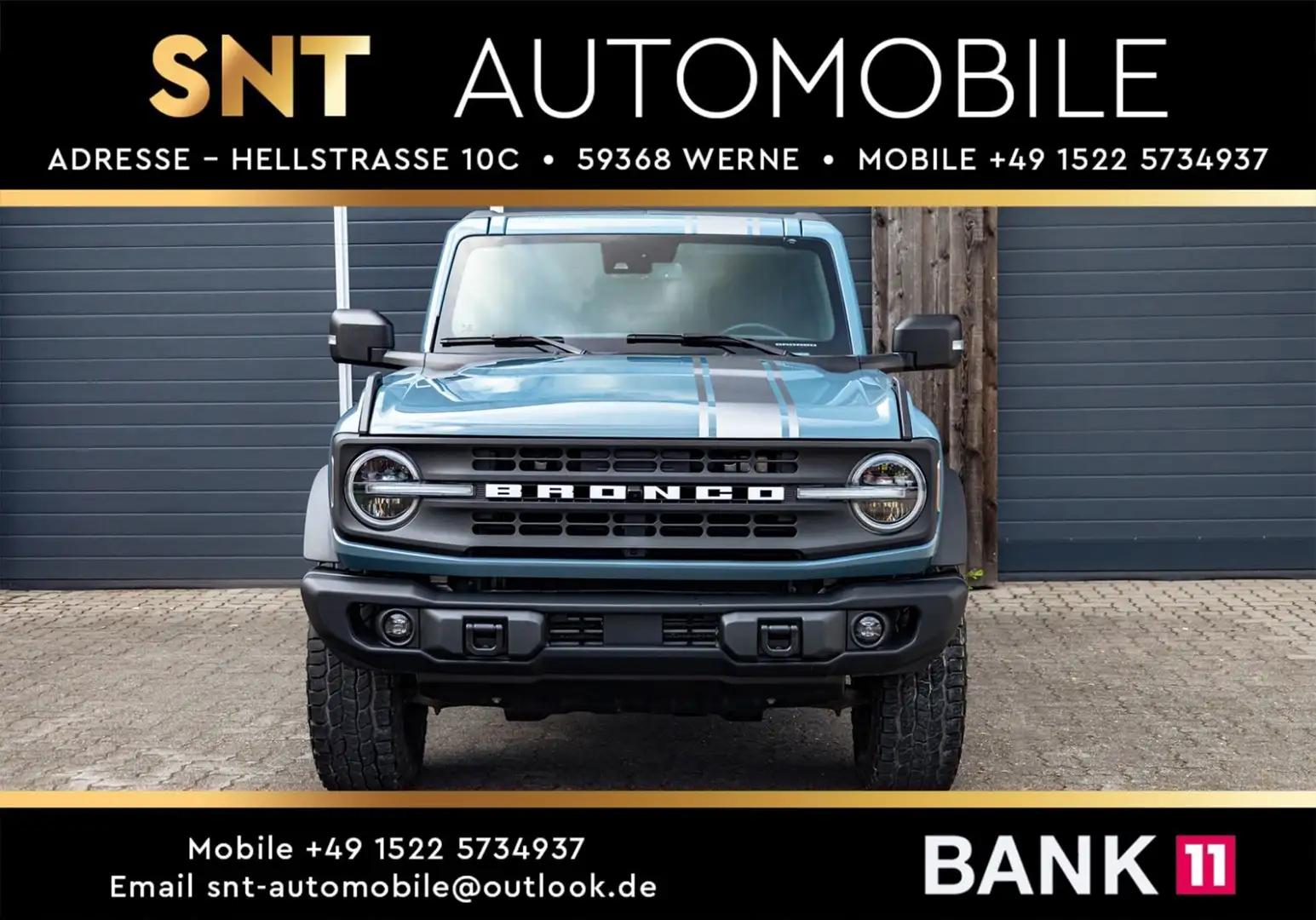 Ford Bronco 2.7l EcoBoost Badland se-4WDAutomatik (22 Blau - 2