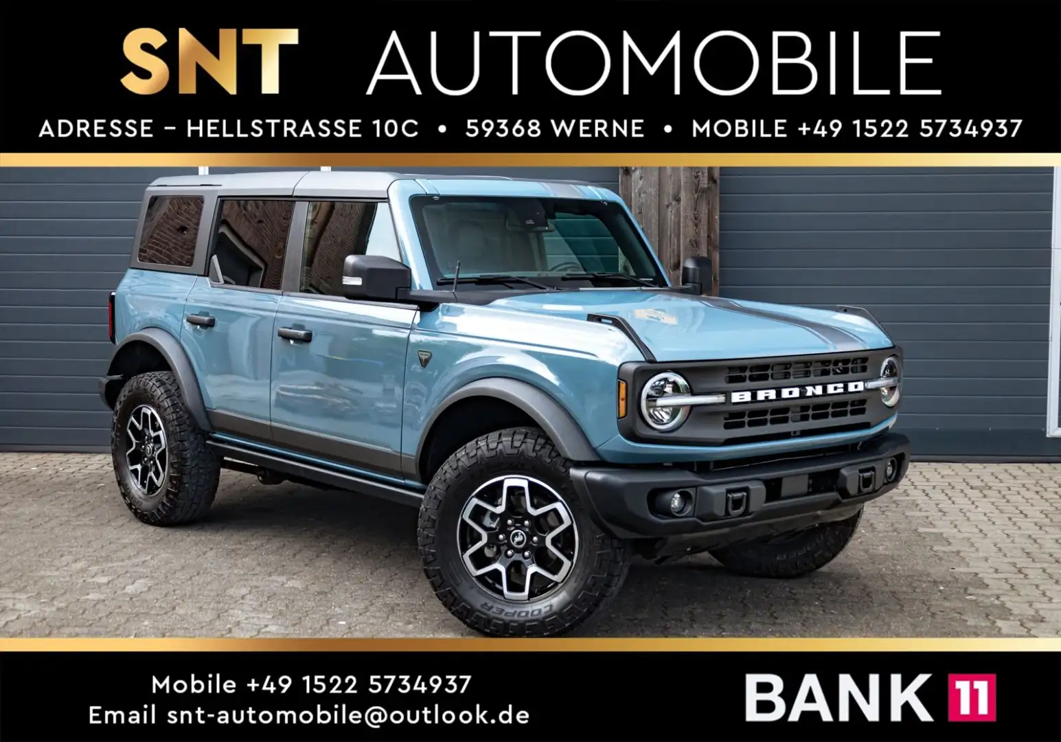 Ford Bronco 2.7l EcoBoost Badland se-4WDAutomatik (22 Blau - 1