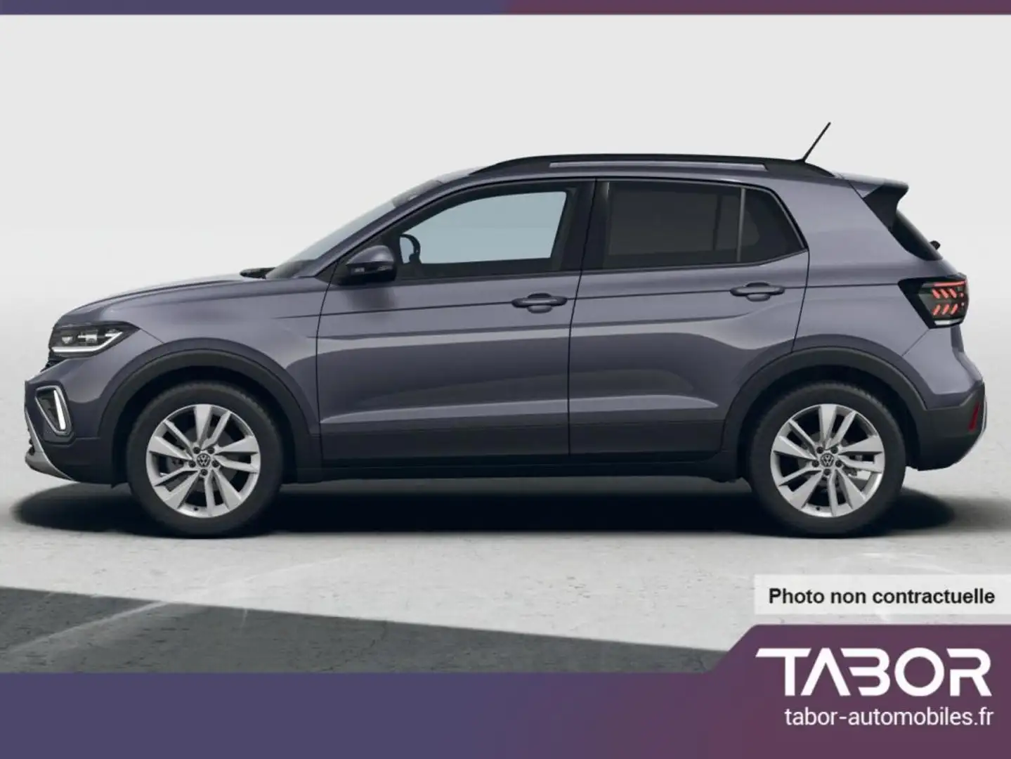 Volkswagen T-Cross 1.0 TSI 115 DSG IQ.Light 17p Gris - 2