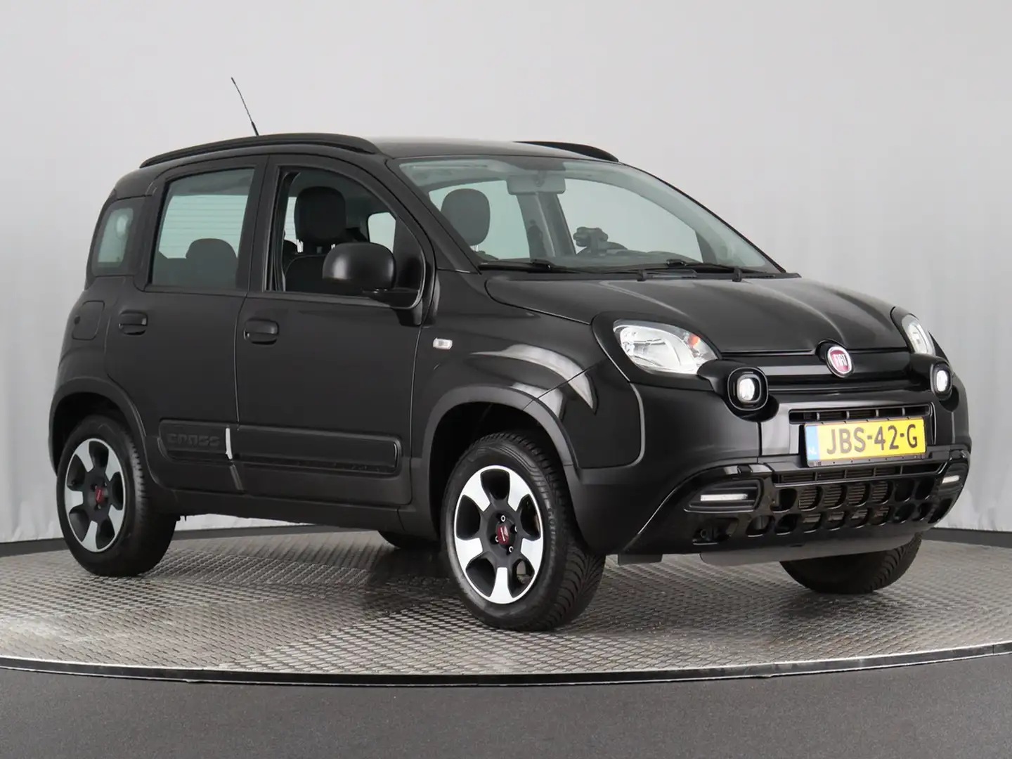 Fiat Panda 1.2 City Cross (Afn. trekhaak / Airco / PDC) Schwarz - 1