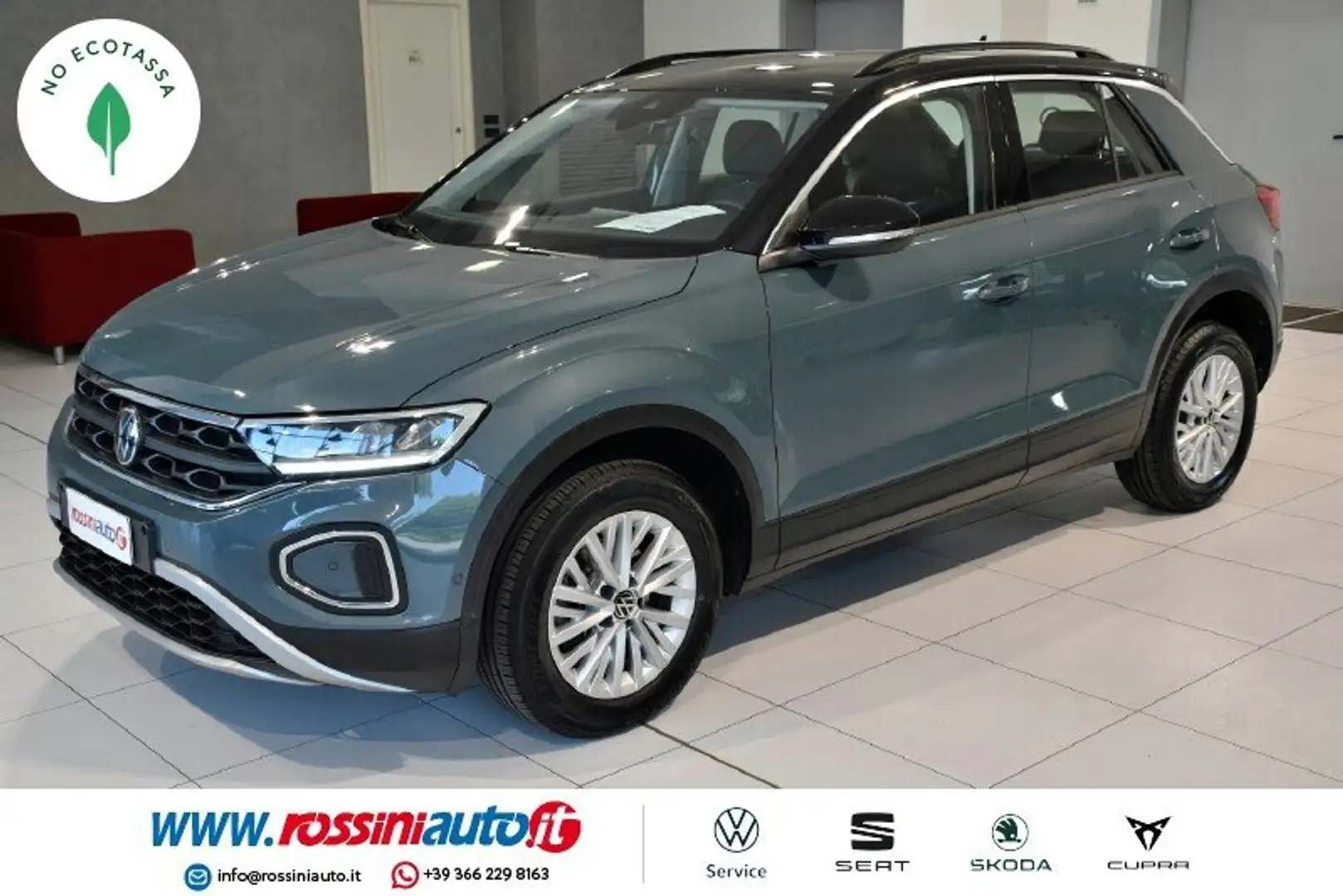 Volkswagen T-Roc 2.0 TDI SCR 116 CV LIFE Blu/Azzurro - 1