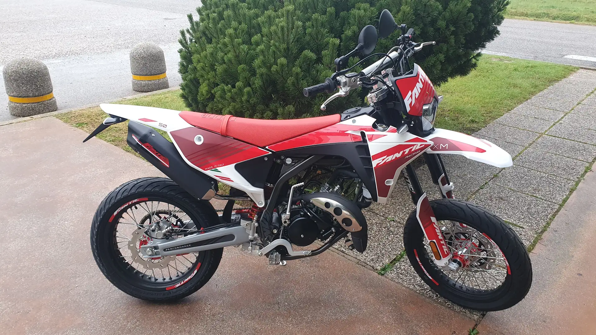 Fantic 50M XM 50 Motard Performance Alb - 1