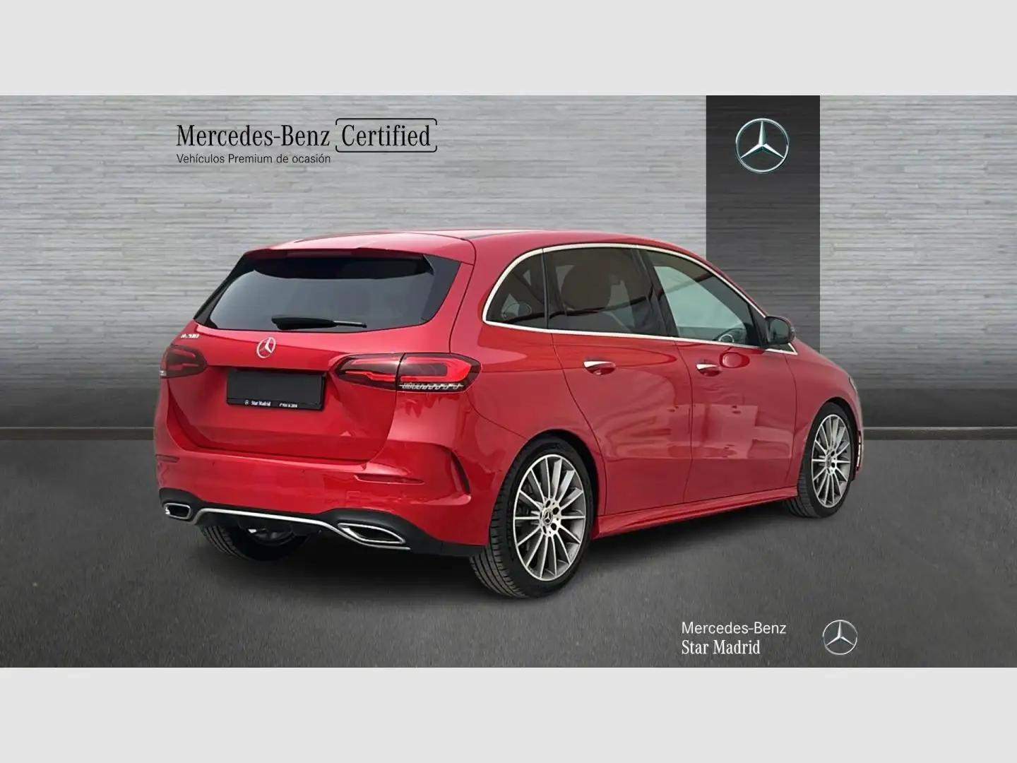 Mercedes-Benz B 200 Rojo - 2