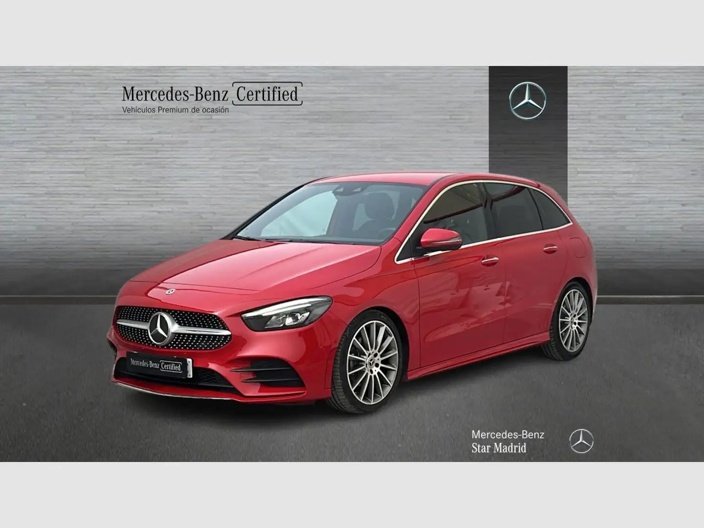 Mercedes-Benz B 200 Rojo - 1