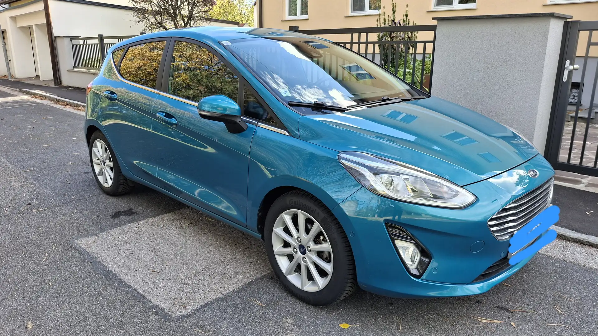 Ford Fiesta Titanium 1,1 Start/Stop Blau - 1
