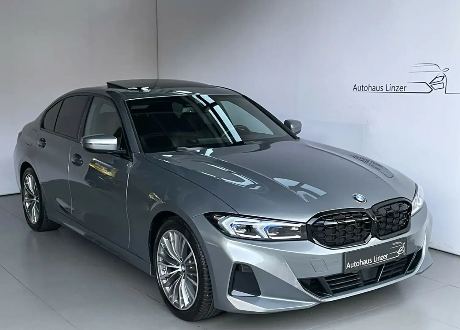 BMW 320 d xDrive LCI *LED*ACC*HuD*SD*H&K*MEMO*LenkradH* Grau - 1