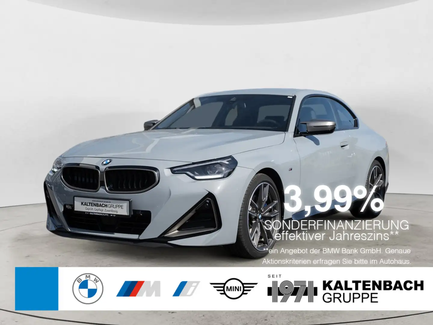 BMW 240 Mi Coupe xDrive LED NAVI SHZ PDC KLIMA Grau - 1