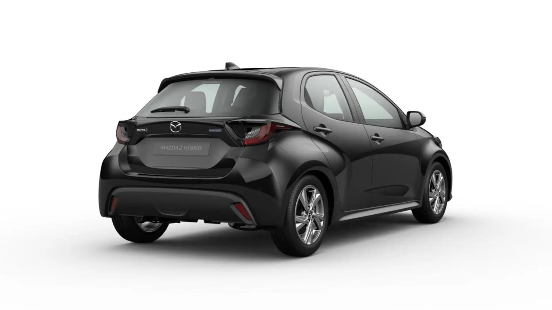 Mazda 2 Hybrid 1.5L VVT-i 116PS Aut. EXCLUSIVE-Line Schwarz - 2