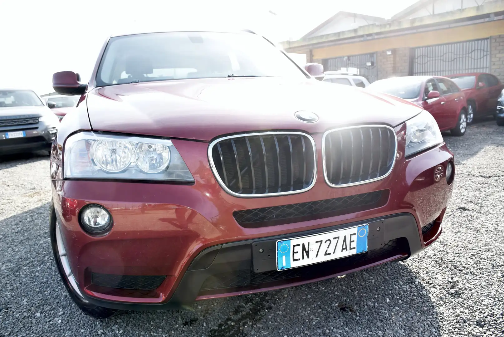 BMW X3 4X4 20D XDRIVE 6M CAMBIO MANUALE Rosso - 1