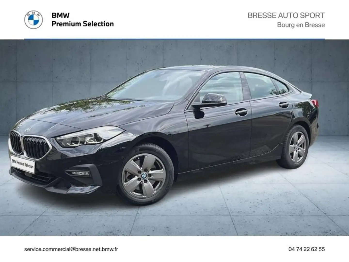 BMW 218 218d 150ch Noir - 1