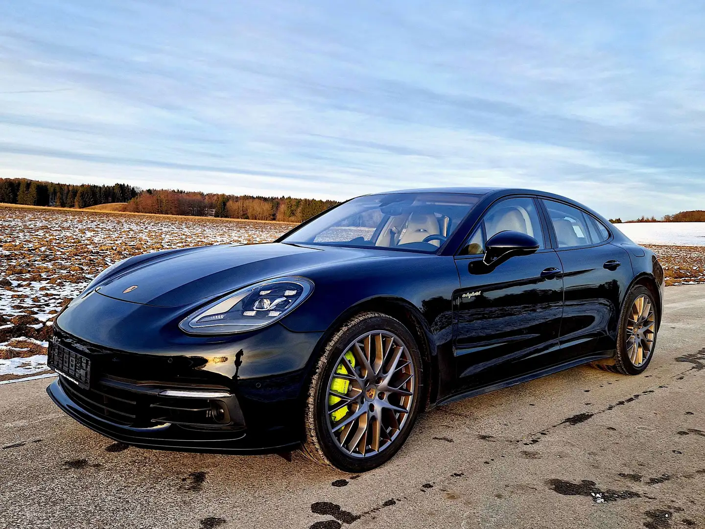Porsche Panamera 4 E-Hybrid**Approoved Garantie bis 12.2027** Noir - 1
