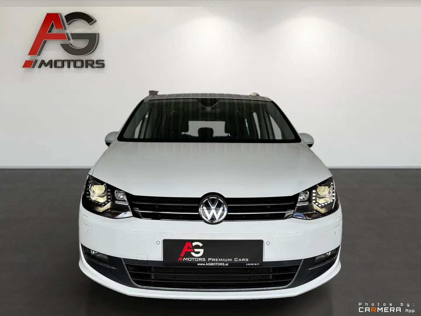 Volkswagen Sharan Business+ SCR 2,0 TDI 7 Sitze DSG 4Motion/LED/Nav Білий - 2