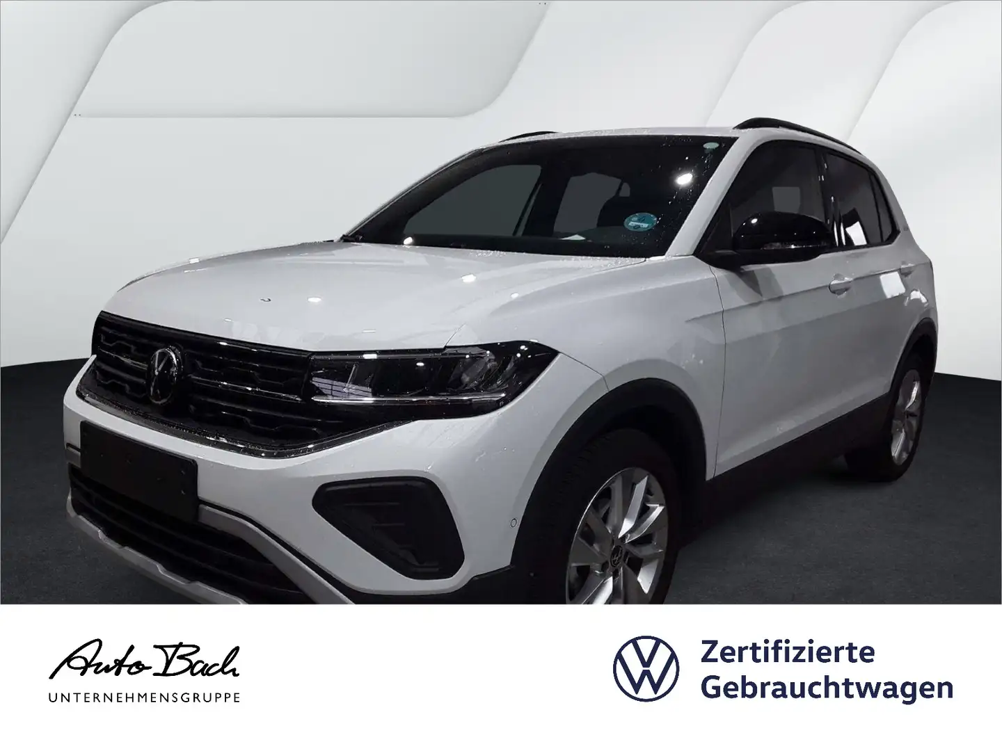 Volkswagen T-Cross Life 1.0 TSI DSG Navi ACC EPH LED AHK Weiß - 1