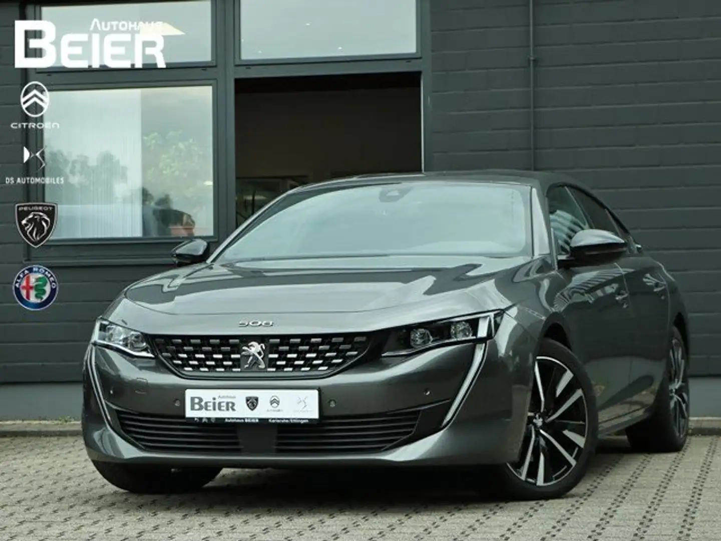 Peugeot 508 Hybrid 225 GT Navi/ Massage/ Focal Sound-System Grau - 1