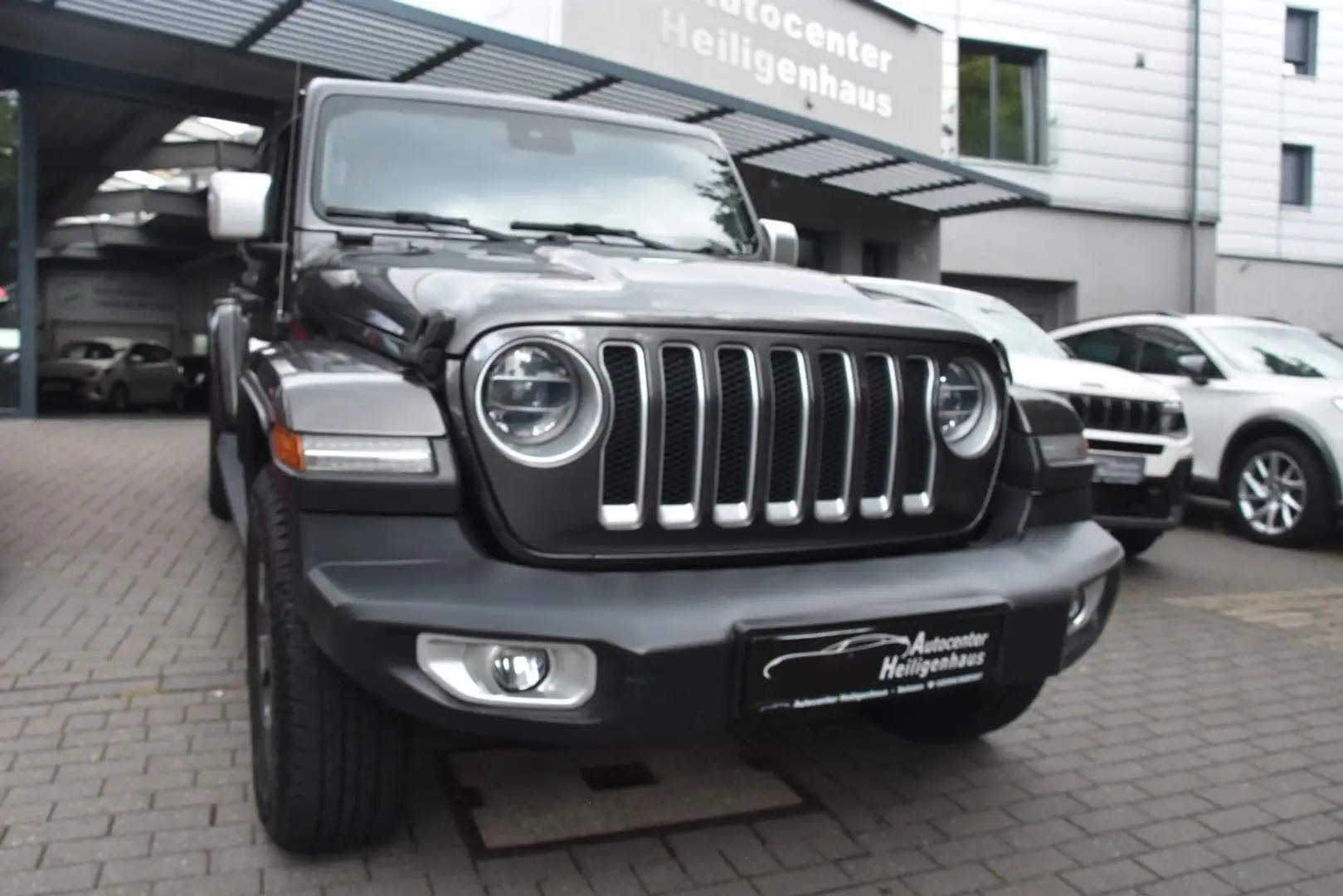 Jeep Wrangler Unlimited Sahara LED Navi Leder Kamera Grau - 1