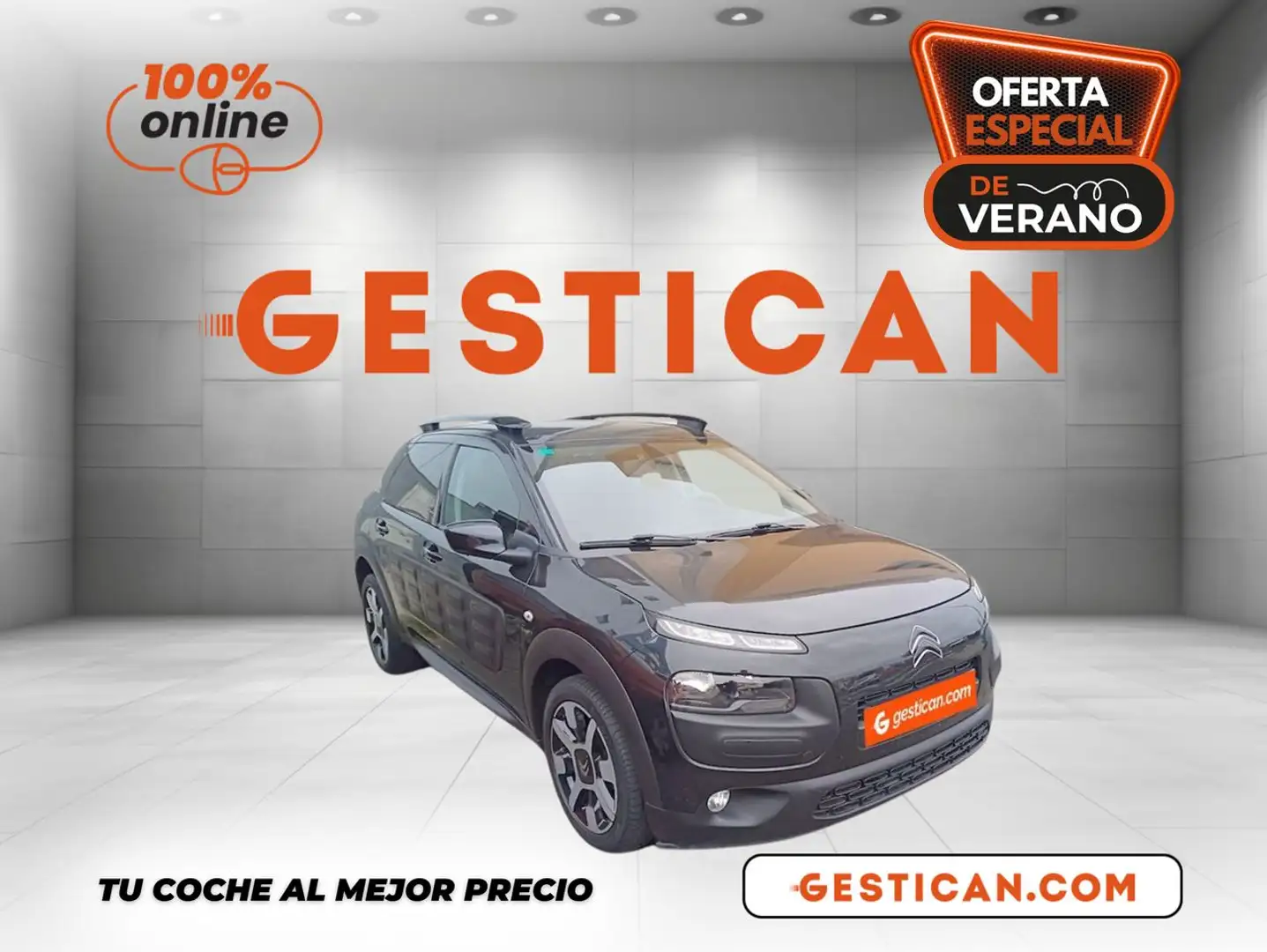Citroen C4 Cactus 1.2 PureTech Feel 82 Negro - 1