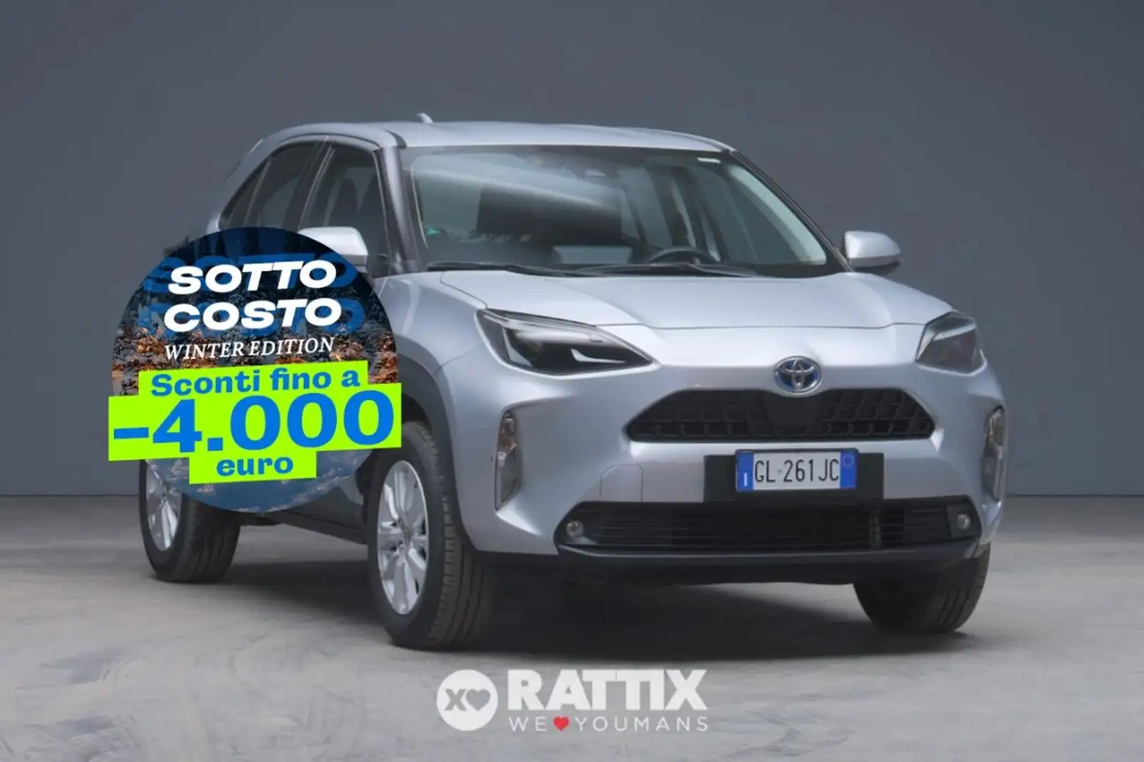 Toyota Yaris Cross 1.5h 116CV Active  e-CVT Gri - 1