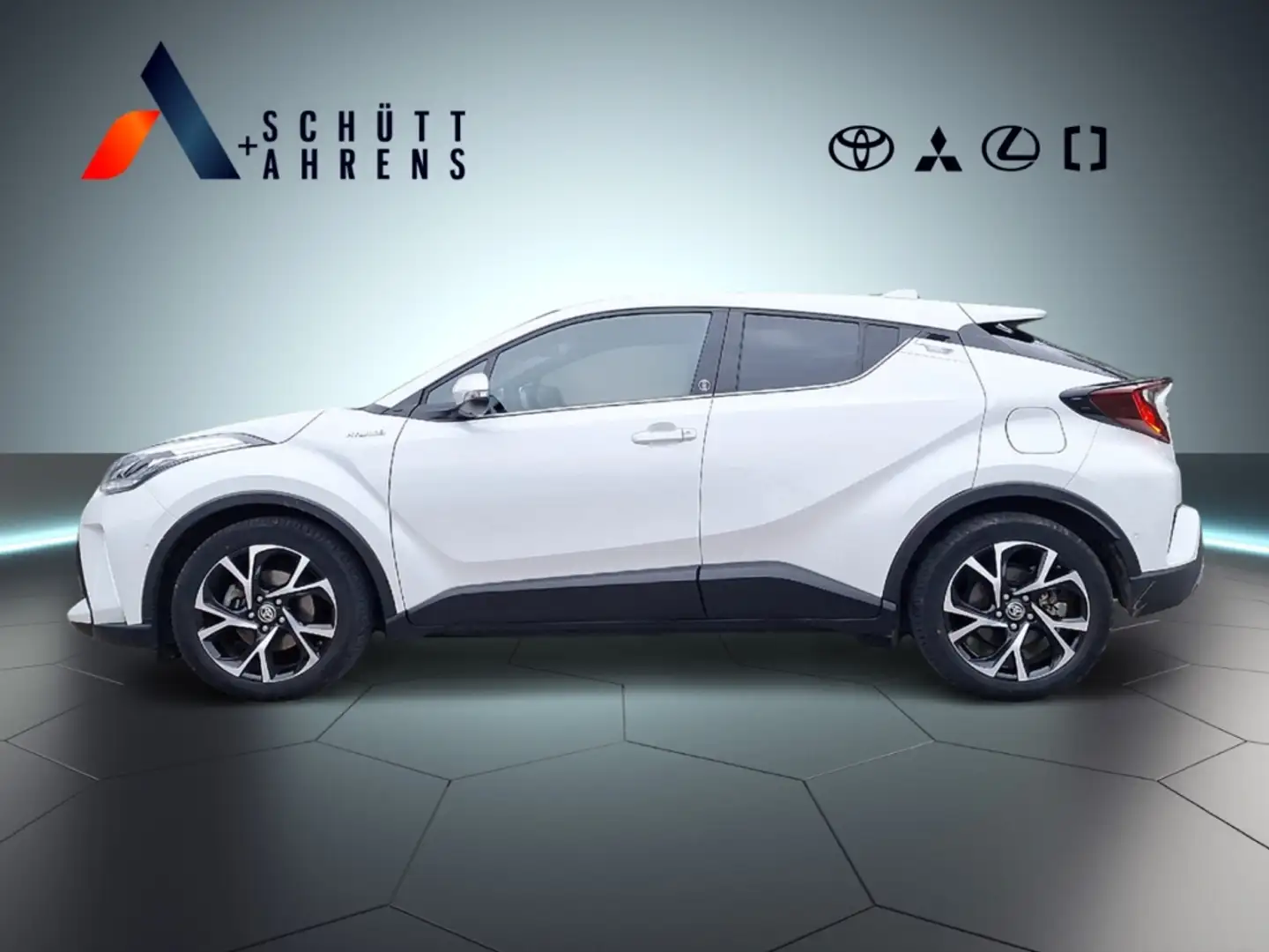 Toyota C-HR Hybrid 2,0-l-Hybrid Team Deutschland Keyless Spurh Blanc - 2