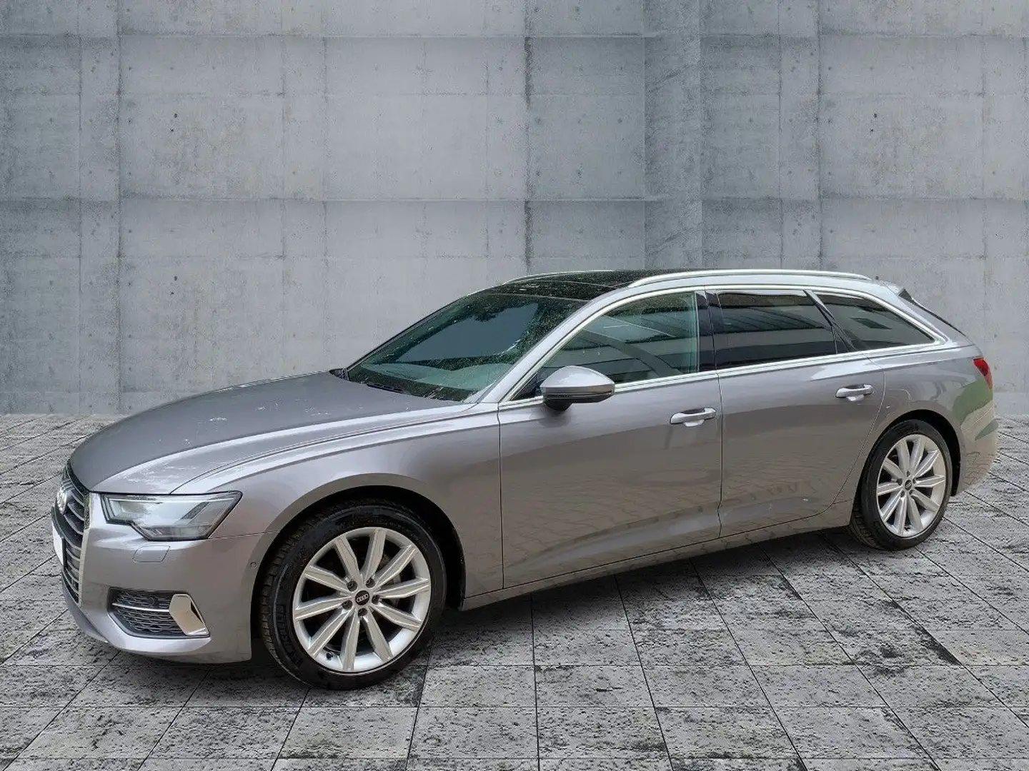 Audi A6 40 TDI S-TR SPORT LED+NAVI+AHK+PANO+RFK Grau - 2