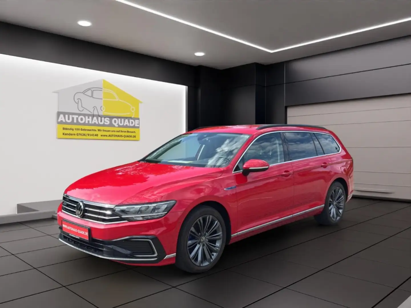 Volkswagen Passat Variant GTE 1.4 TSI Plug-In Hybrid EU6d AD AHK-kla Rouge - 1